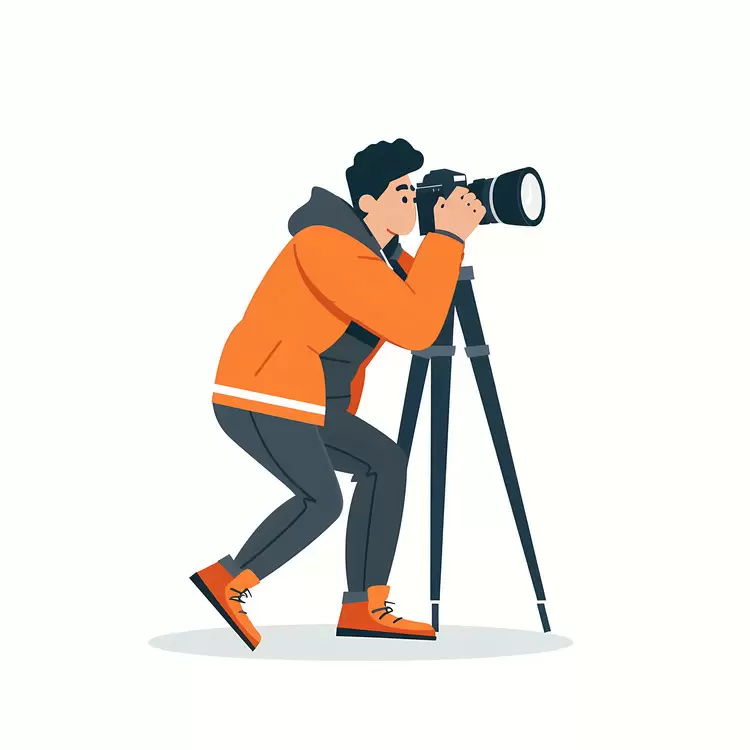 photographer taking photo