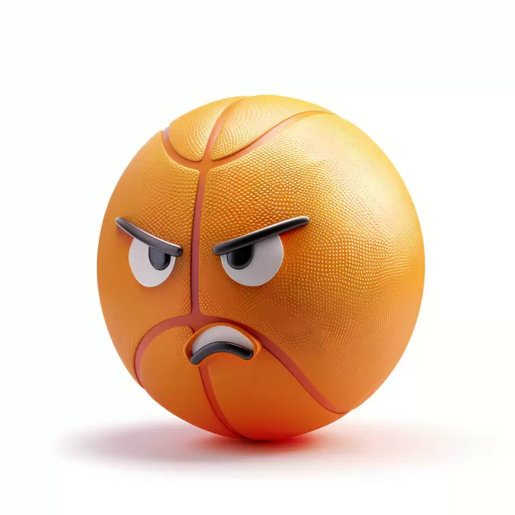 cartoon ball face