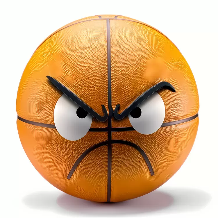 cartoon ball face