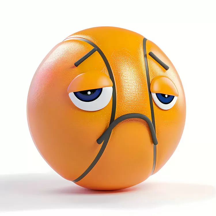 cartoon ball face