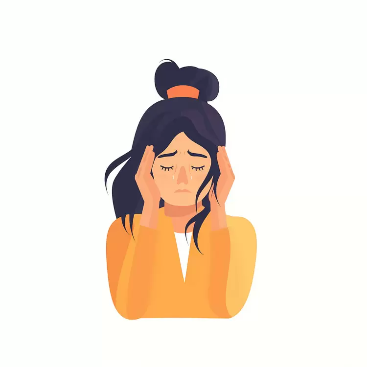 Woman headache