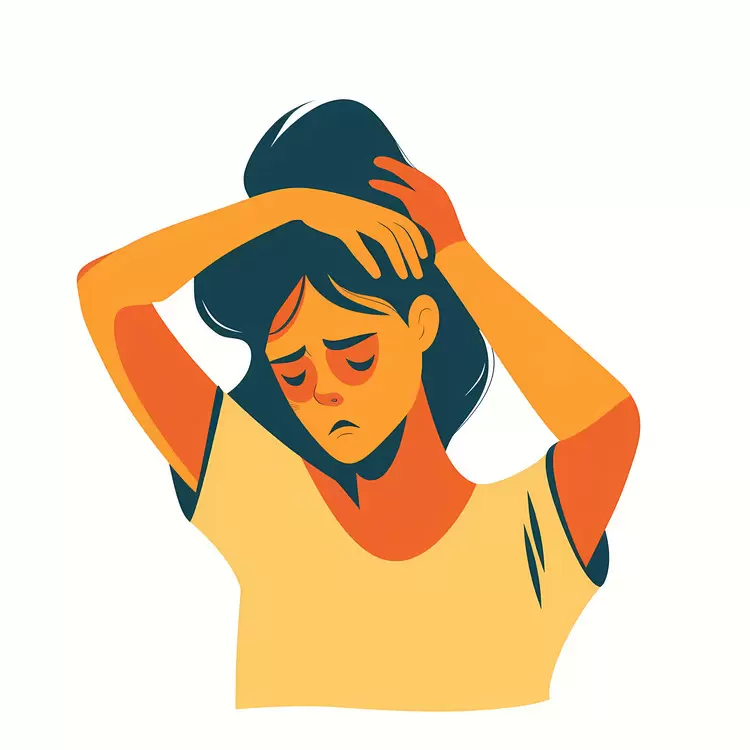 Woman headache