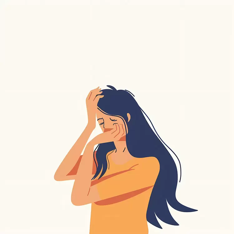 Woman headache