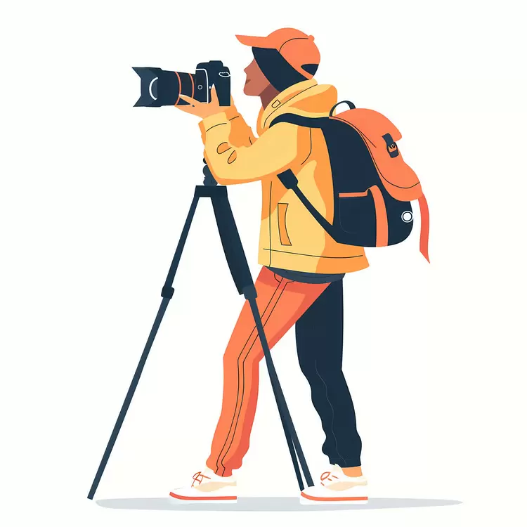 photographer taking photo