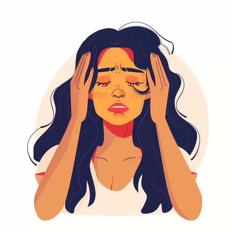 Woman headache