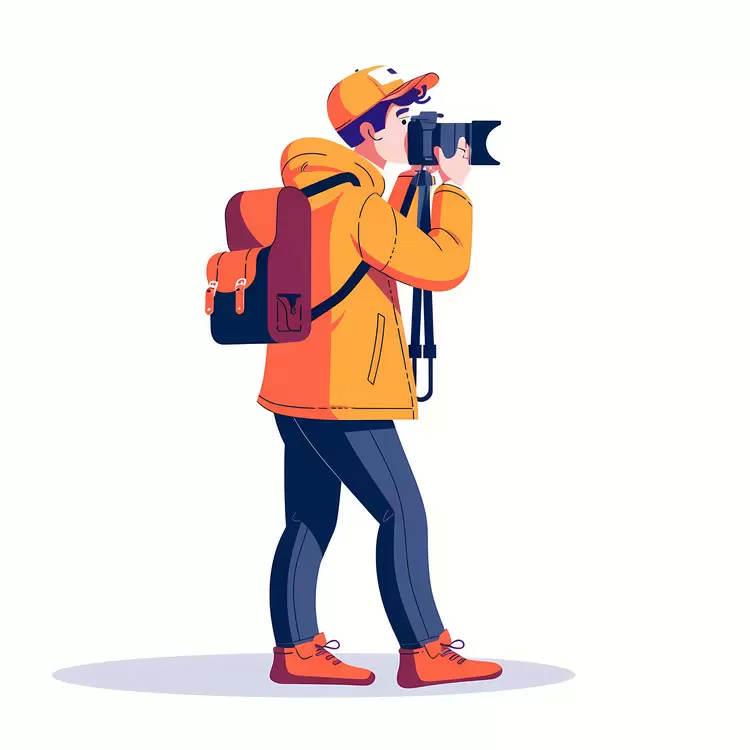 photographer taking photo