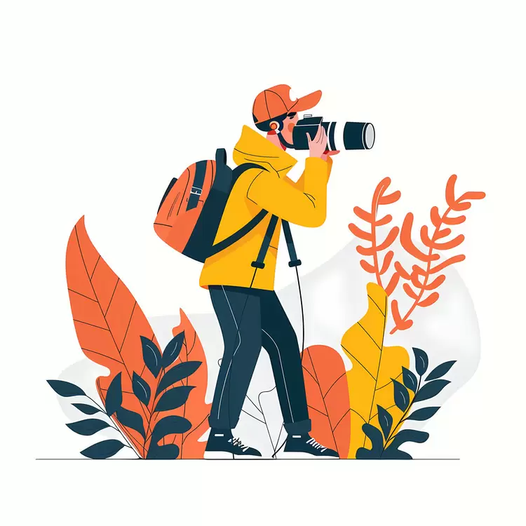 photographer taking photo