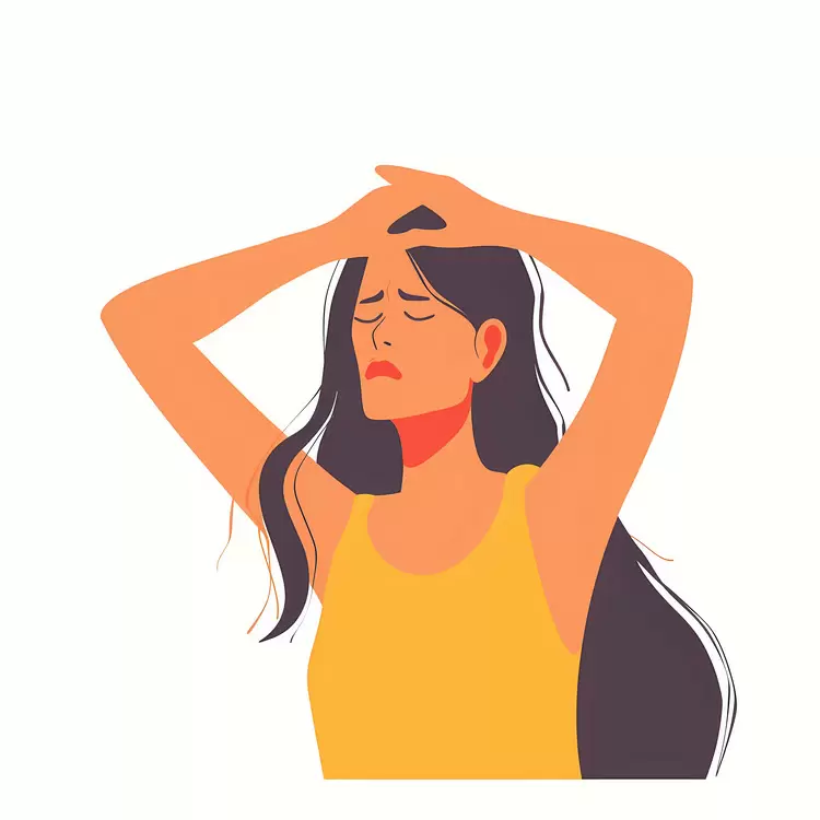 Woman headache