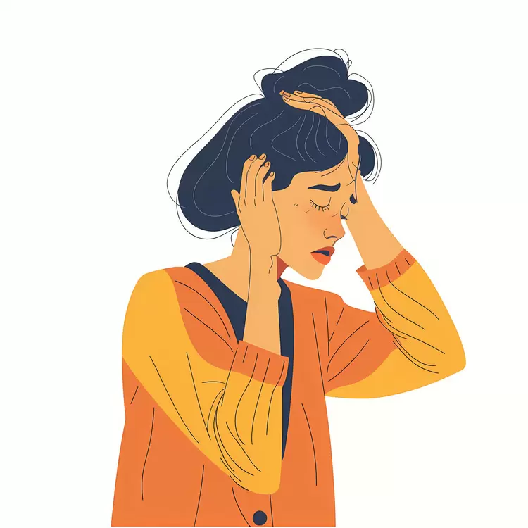 Woman headache