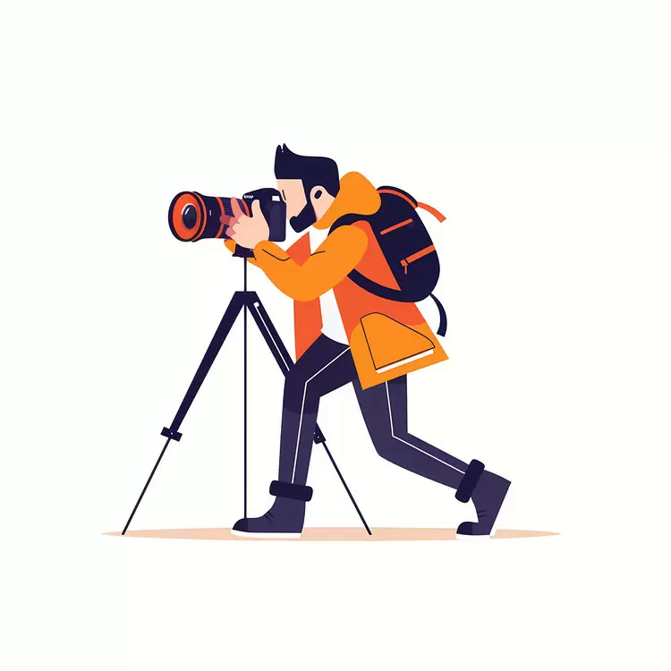 photographer taking photo