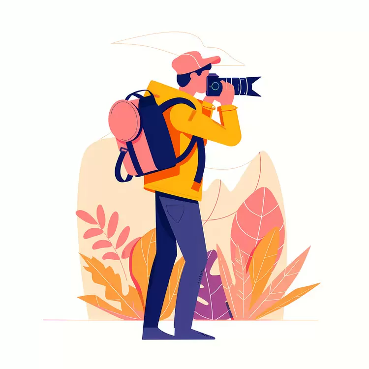 photographer taking photo