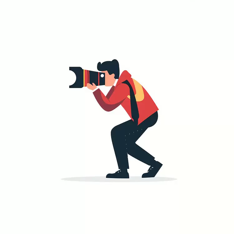 photographer taking photo