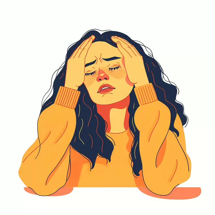 Woman headache