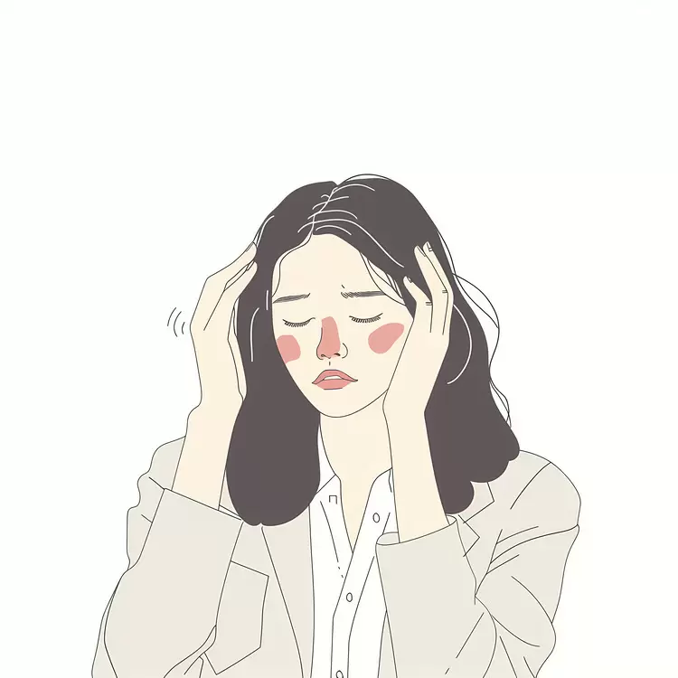 Woman headache