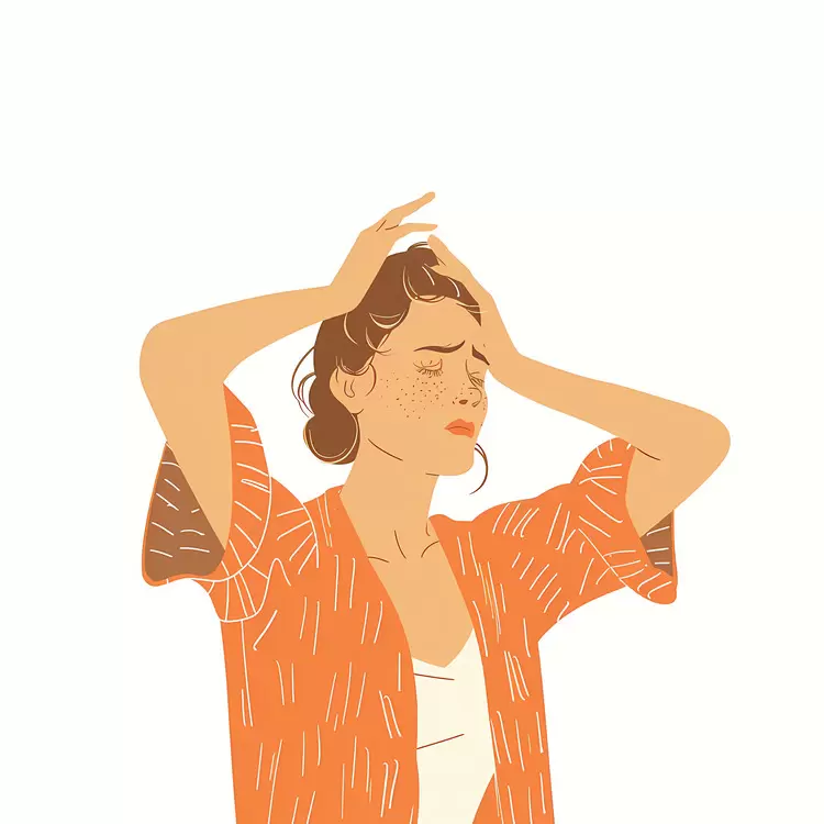 Woman headache