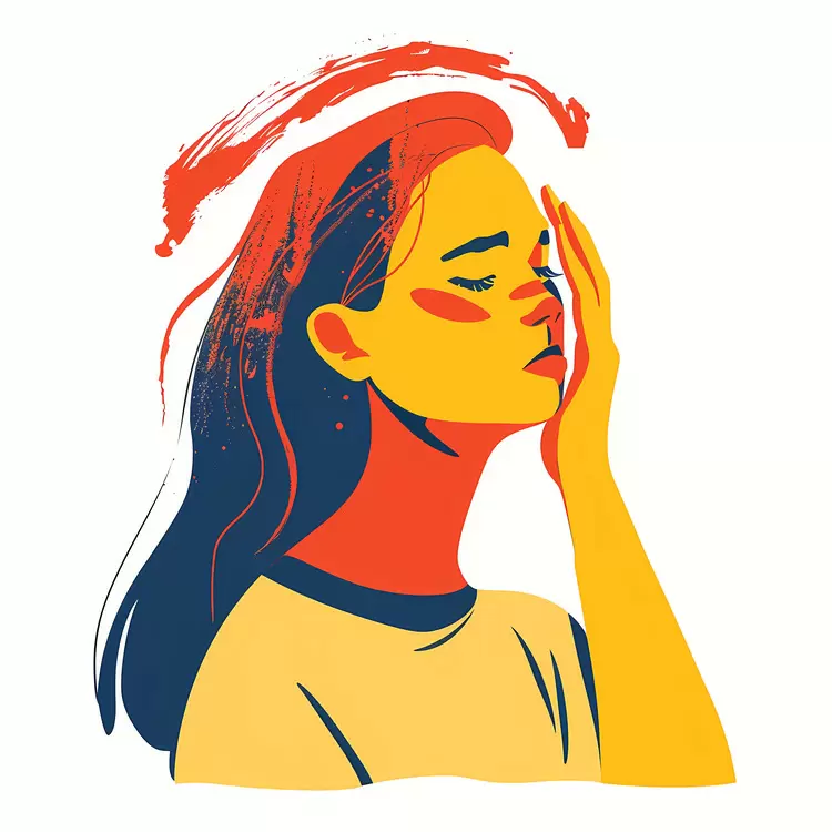 Woman headache
