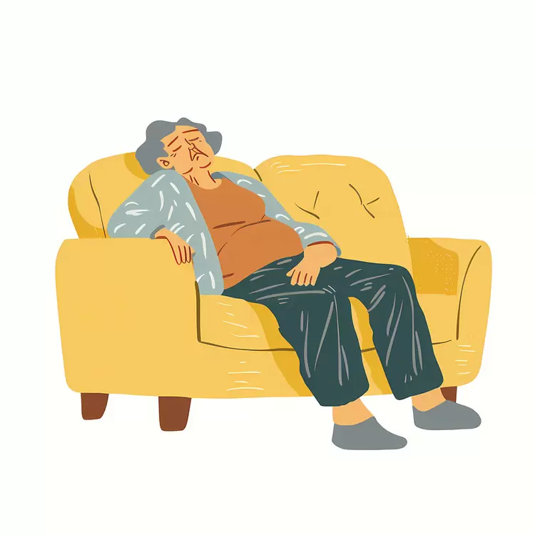 Tired Old Woman
