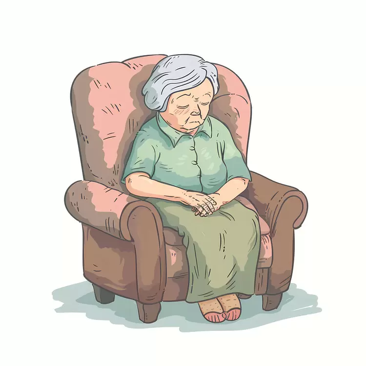 Tired Old Woman