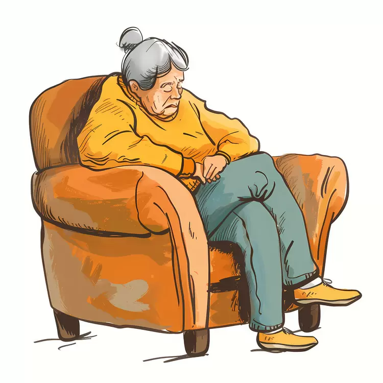 Tired Old Woman