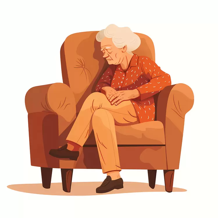 Tired Old Woman