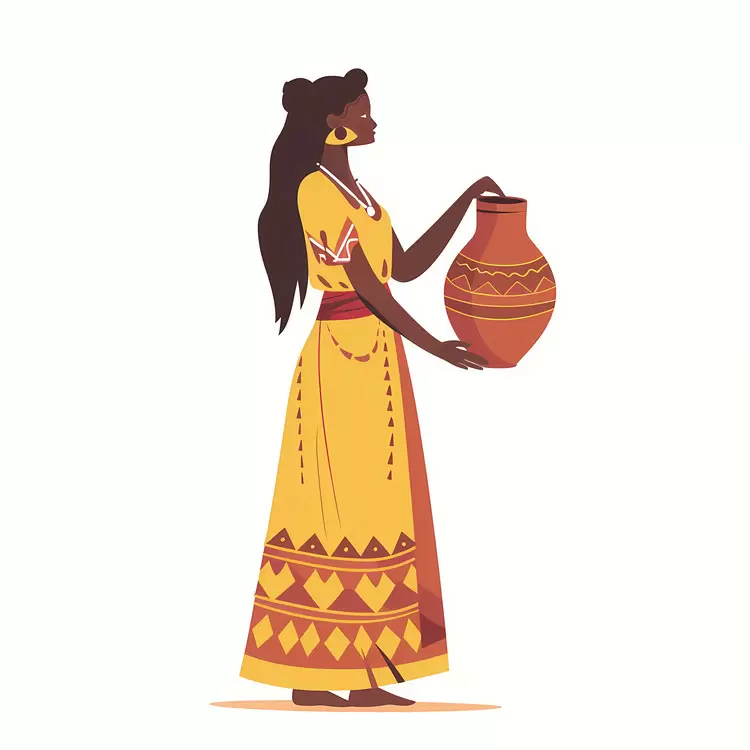 African aboriginal woman