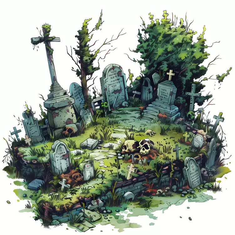 Zombie cemetery