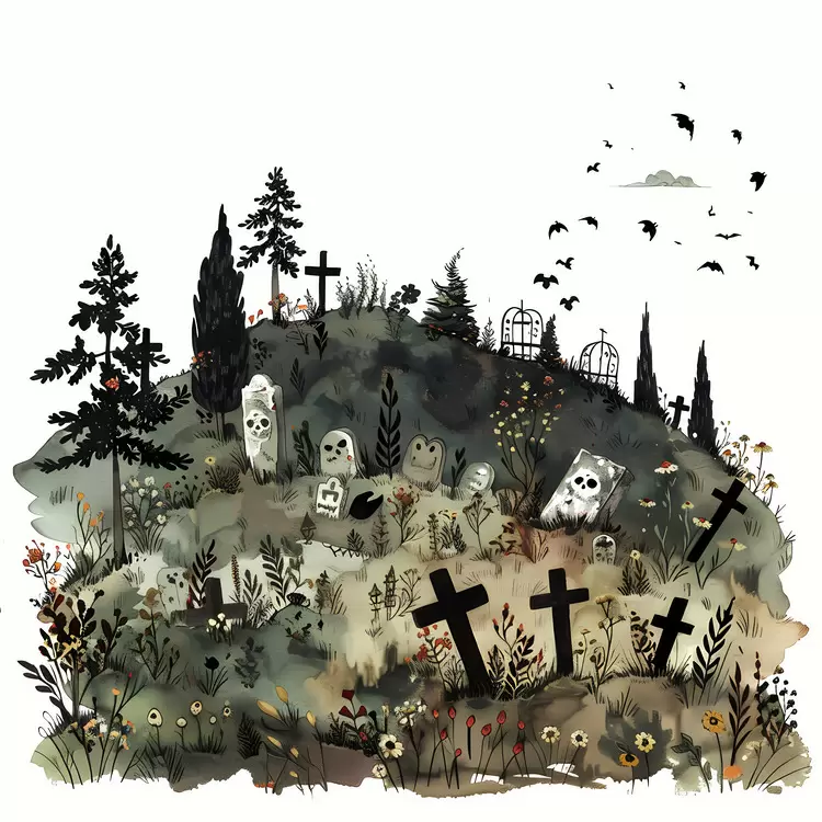 Zombie cemetery