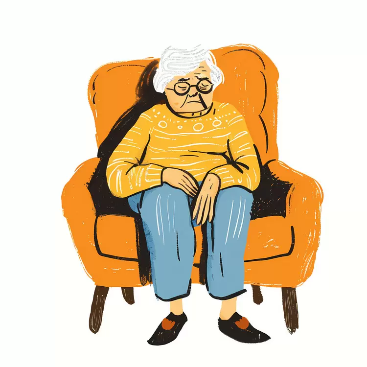 Tired Old Woman