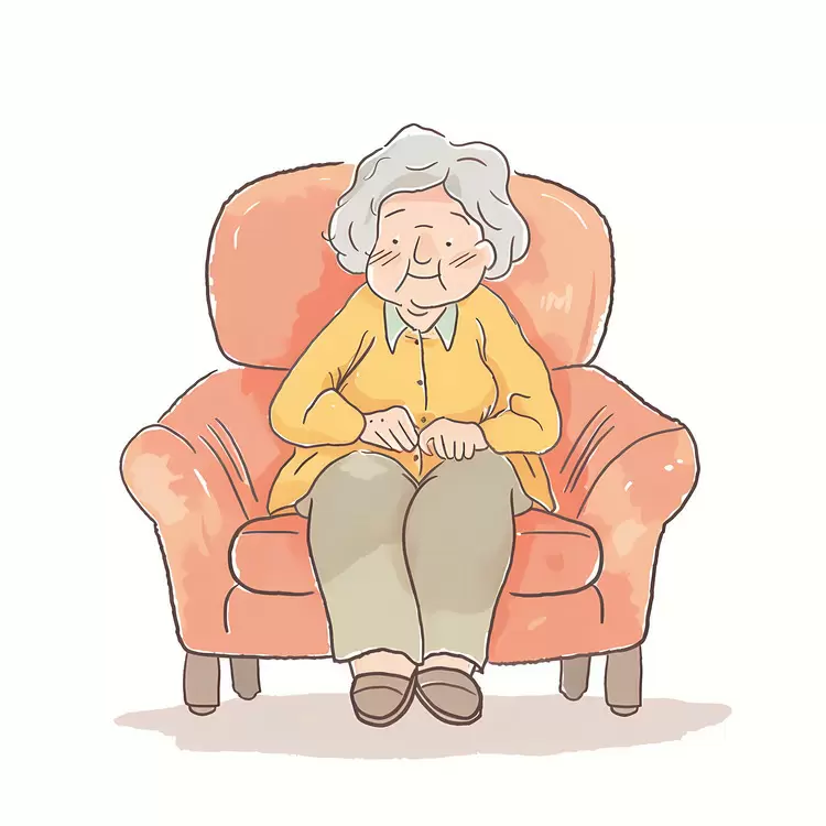 Tired Old Woman