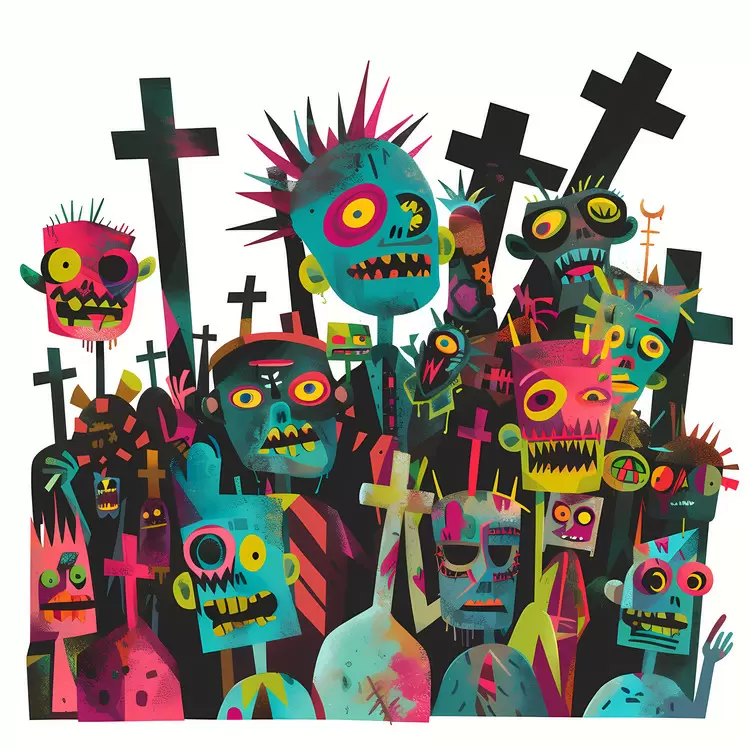 Zombie cemetery