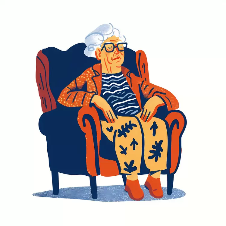 Tired Old Woman