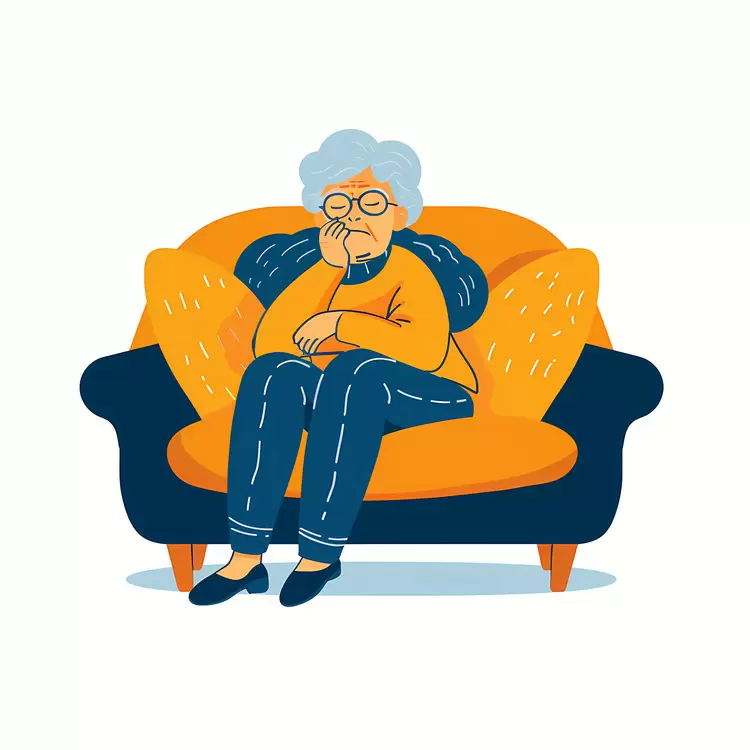 Tired Old Woman
