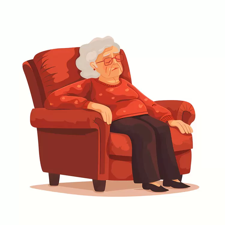 Tired Old Woman