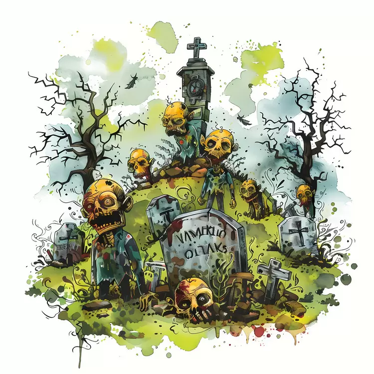 Zombie cemetery