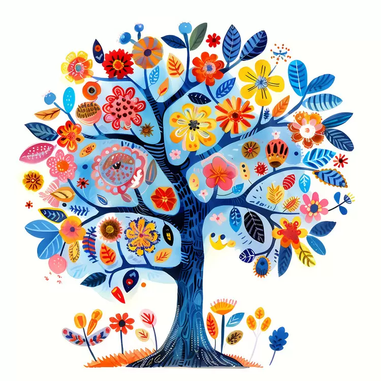 blooming tree