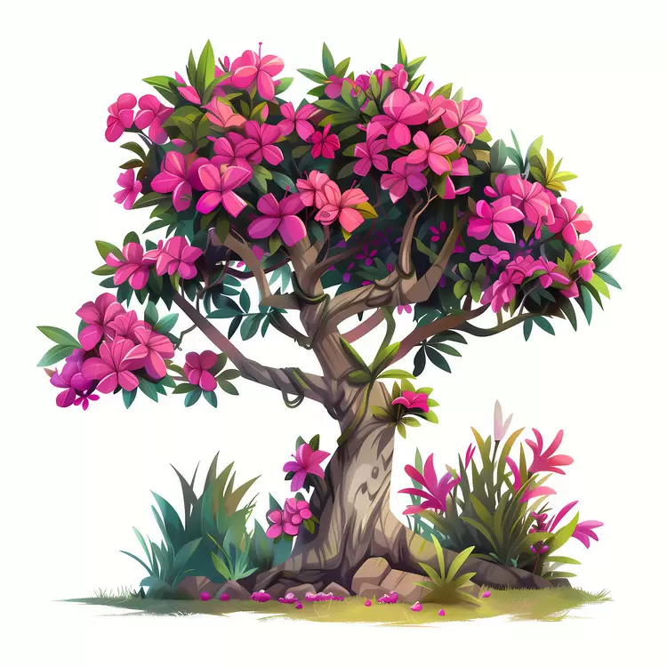 blooming tree