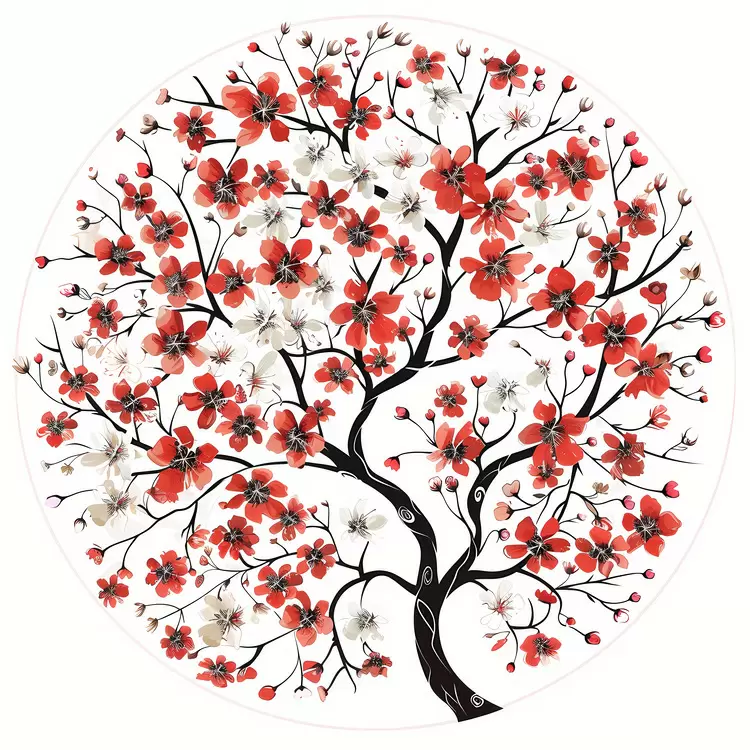 blooming tree