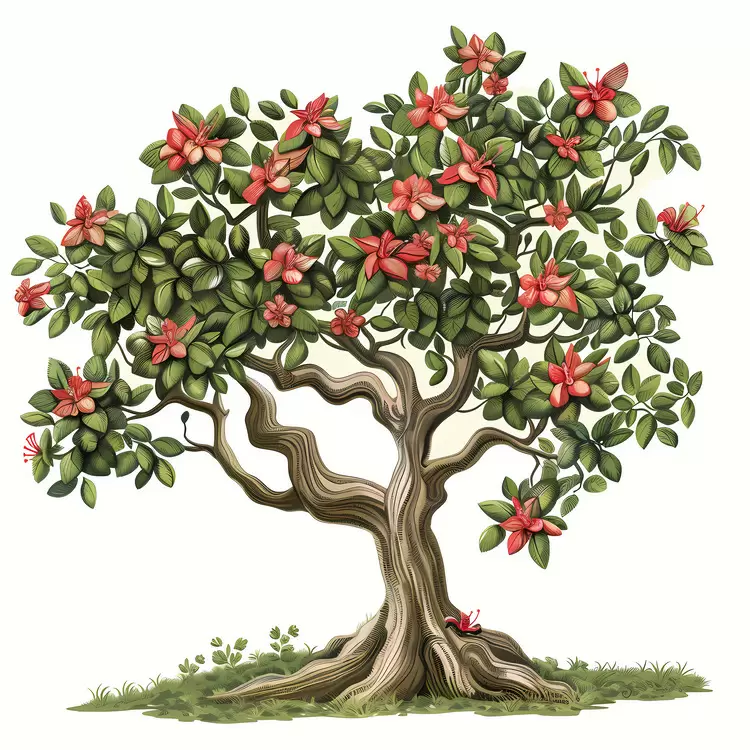 blooming tree