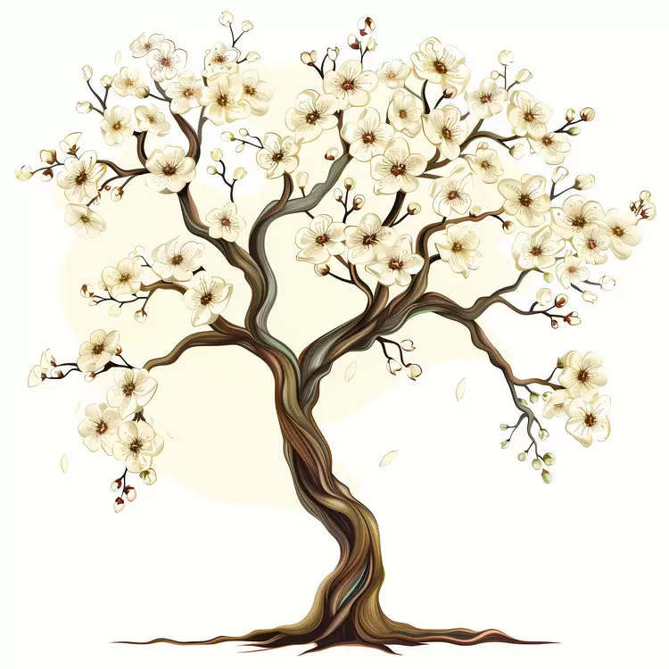 blooming tree