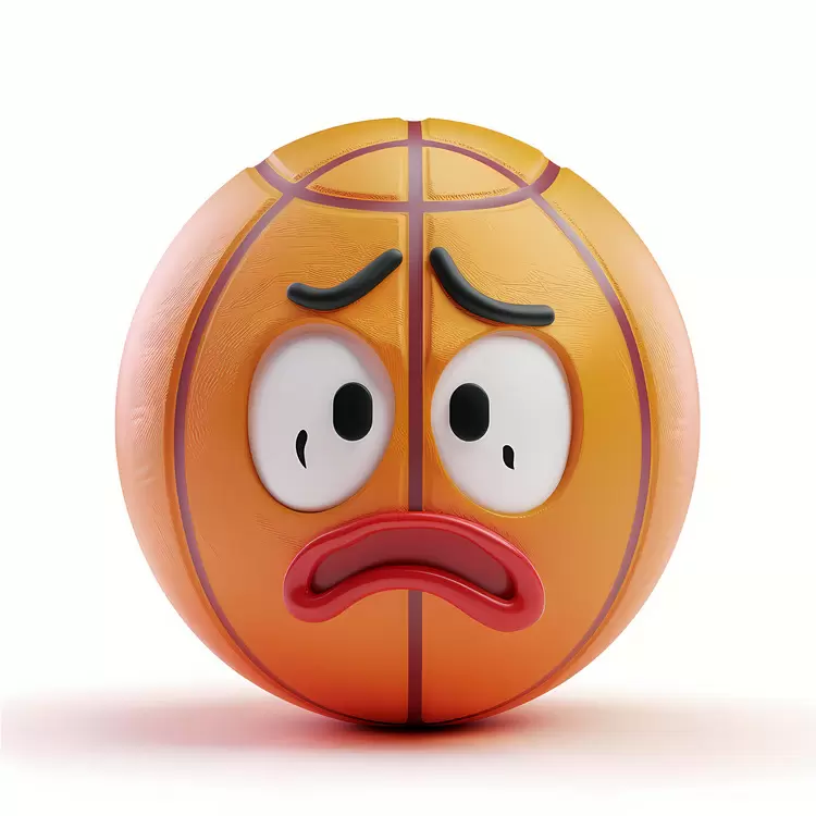 cartoon ball face