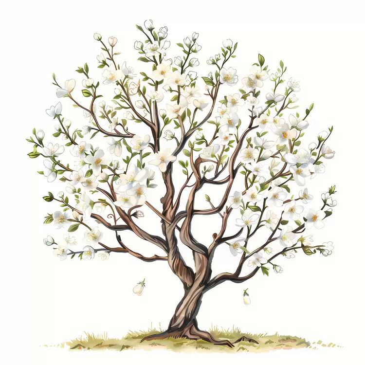 blooming tree