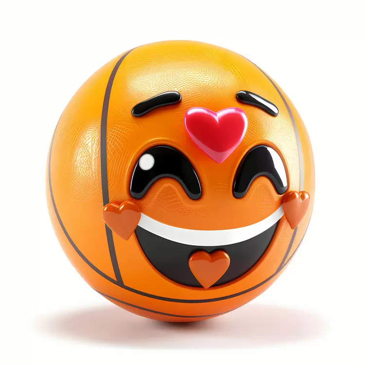 cartoon ball face