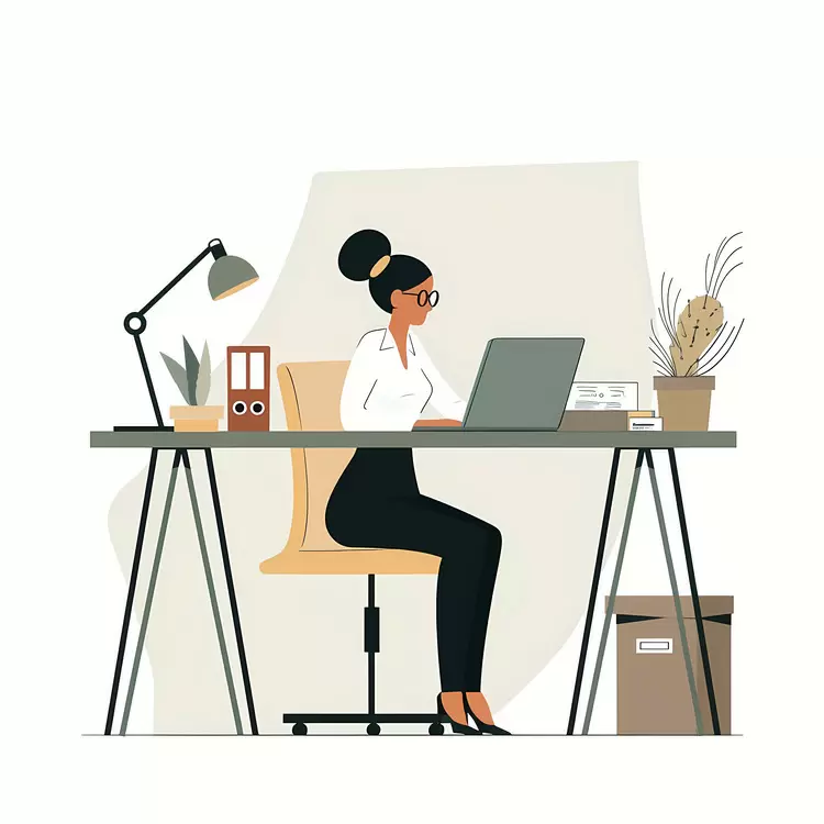 Businesswoman working