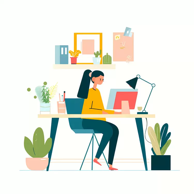 Businesswoman working