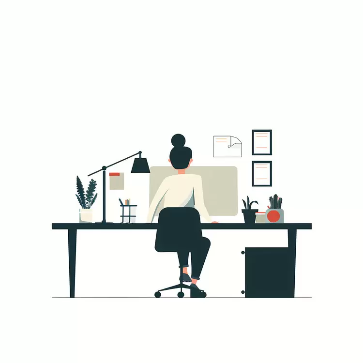 Businesswoman working