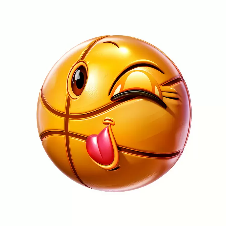 cartoon ball face