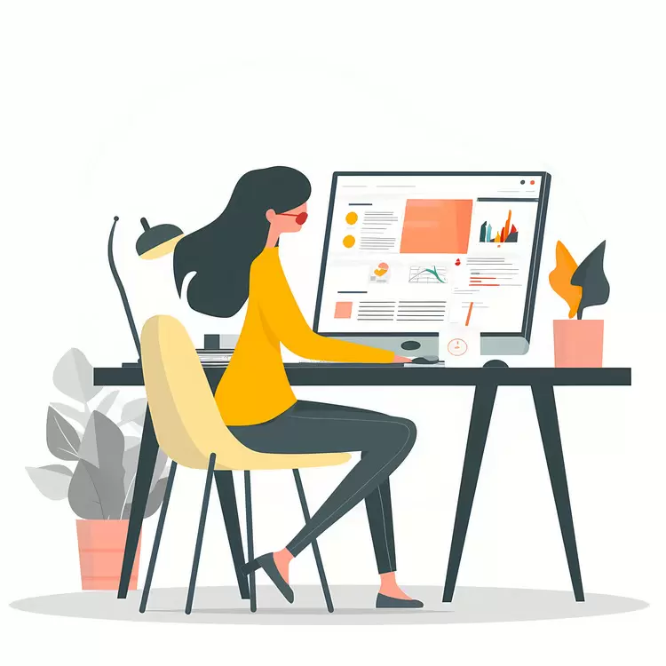 Businesswoman working