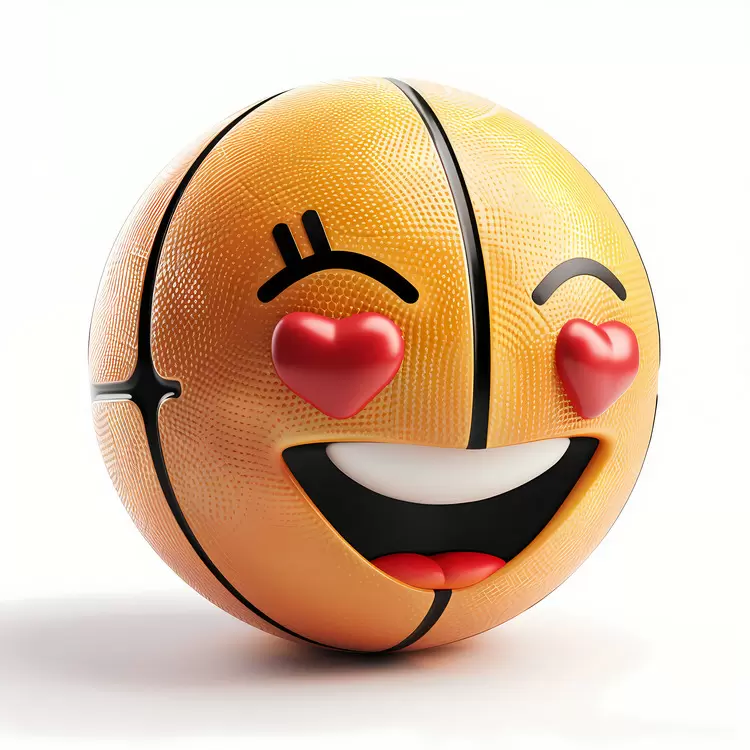 cartoon ball face
