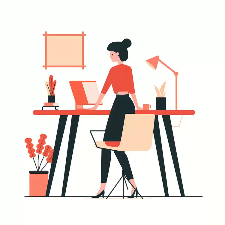 Businesswoman working