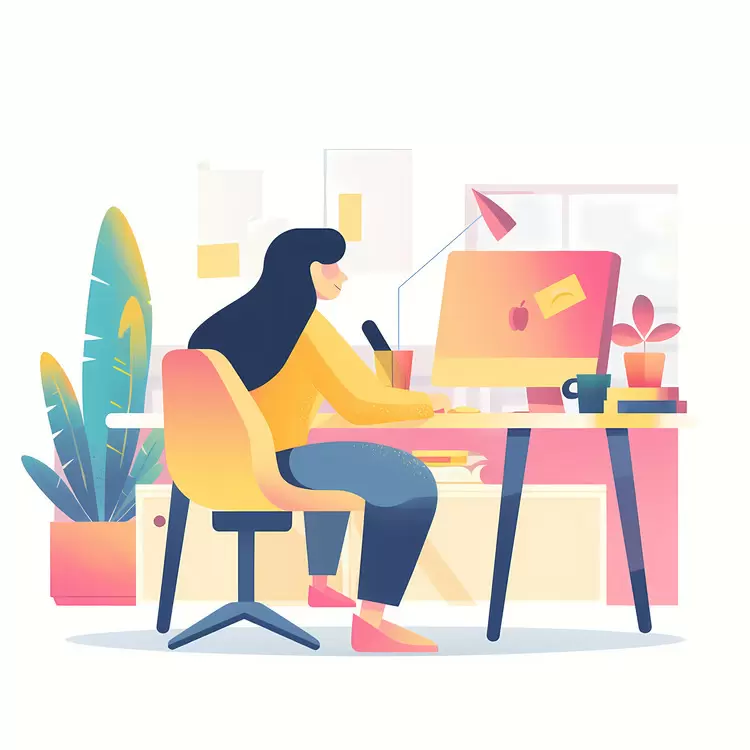 Businesswoman working